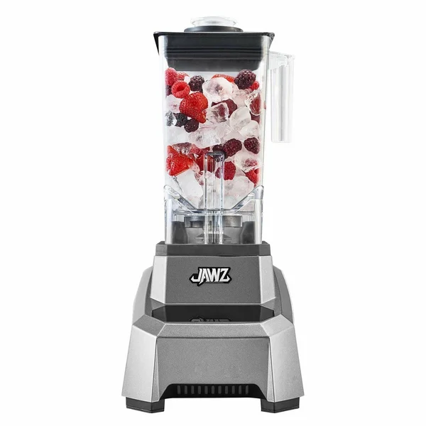 Jawz High Performance Blender - Precision Touch Variable Speed - Professional Grade Countertop Blender/Food Processor - 64 oz, Si