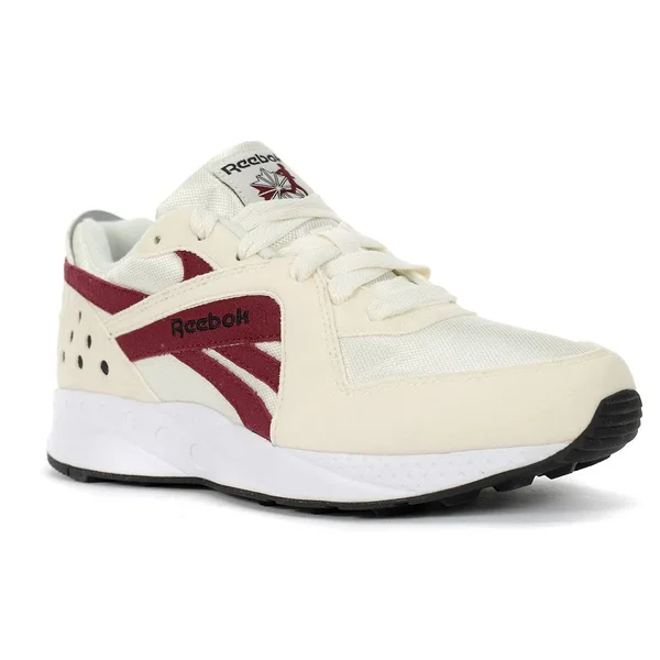Reebok Unisex Pyro Chalk/Burgundy/Black/White Running Shoes DV5573 (Shoe Size (US): 9)