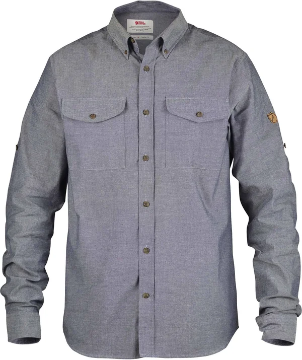 Fjallraven - Men's Ovik Chambray Shirt, Navy, S