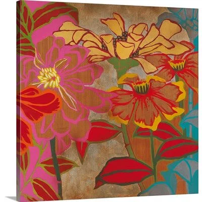 Wimmer Pure Color& by Liz Jardine Painting Print Bay Isle Home Size: 24x22 H x 24x22 W x 1.5x22 D - Format: Canvas