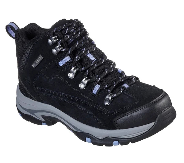 Skechers Women's Relaxed Fit: Trego - Alpine Trail Boots - Black/Charcoal, 7.5