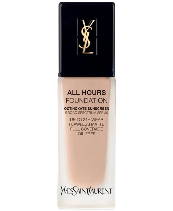 Yves Saint Laurent All Hours Full Coverage Matte Foundation B25 Beige