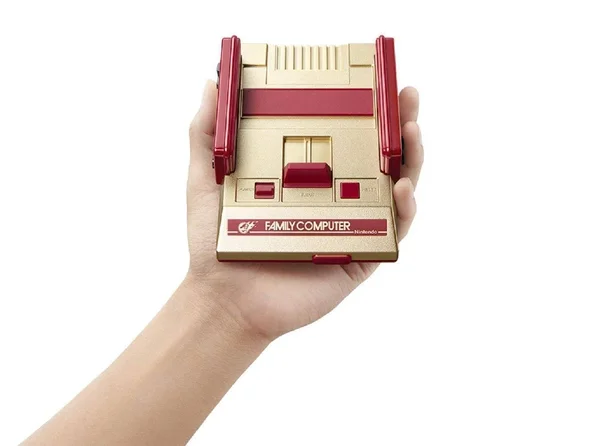 Nintendo Classic Mini Family Computer Jump Gold 50th Aniversary Ver