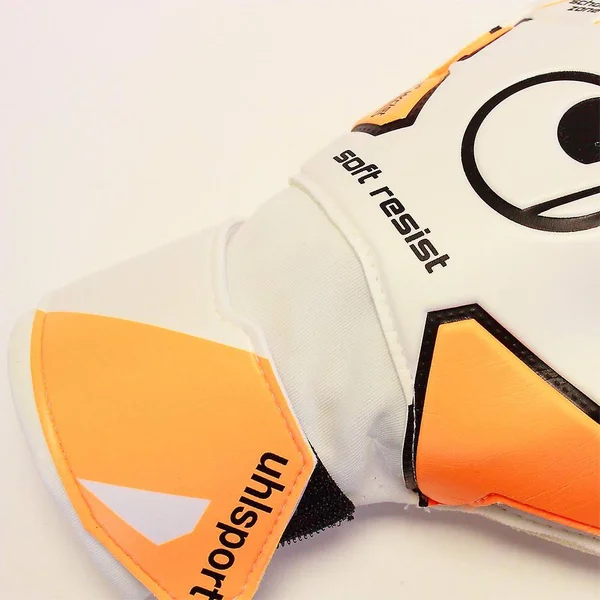 Uhlsport Soft Resist Goalkeeper Gloves Size White 7.5