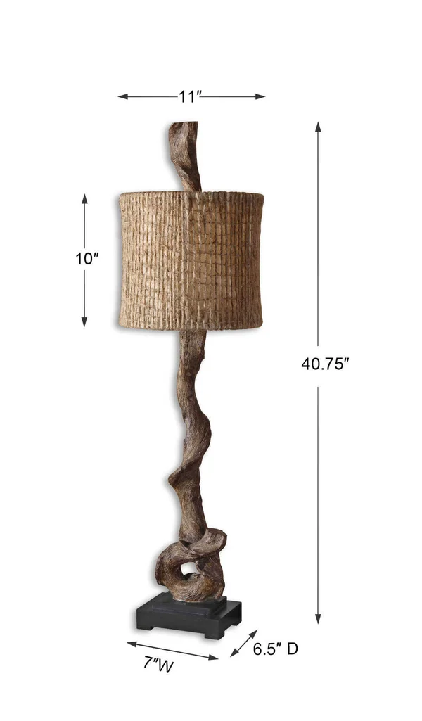 Uttermost 29163-1 Driftwood - Buffet Lamp