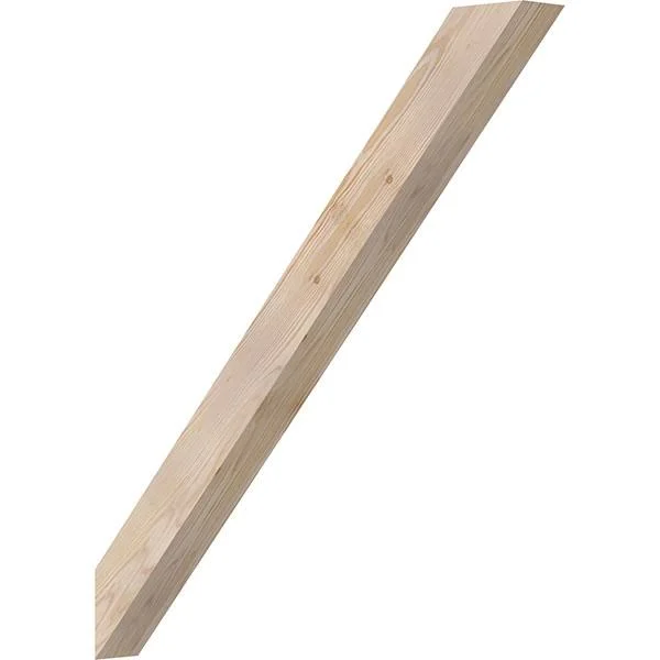 3 1/2x22W x 32x22D x 36x22H Traditional Smooth Brace - Douglas Fir