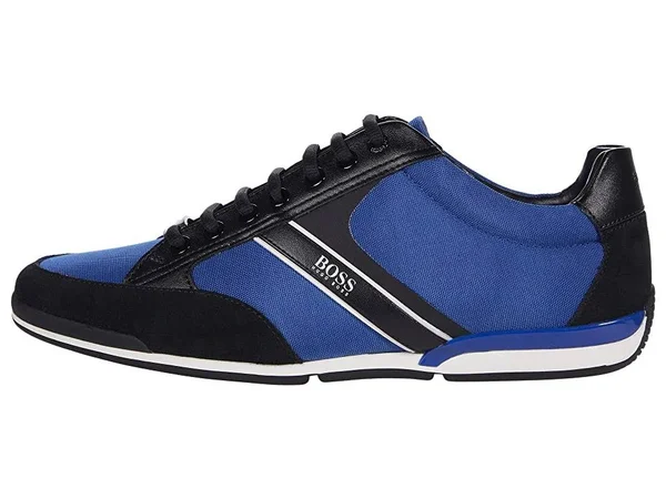 Boss Hugo Boss Saturn Mixed Materials by Boss Men's Shoes Open Blue : 11 D - Medium