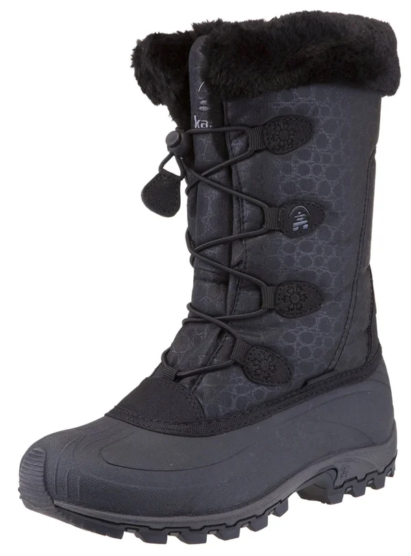 Kamik Women's Momentum2 Snow Boot, Black, Size: 7