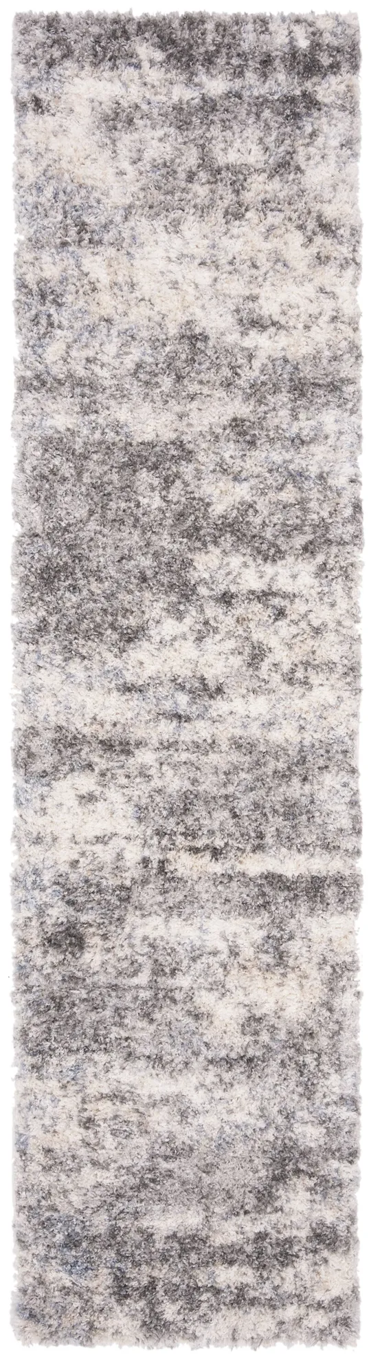 Safavieh Berber Shag BER219G 5&3x22 x 7&6x22 Grey, Cream Area Rug