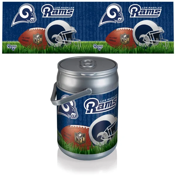 Picnic Time Los Angeles Rams Can Cooler - Silver