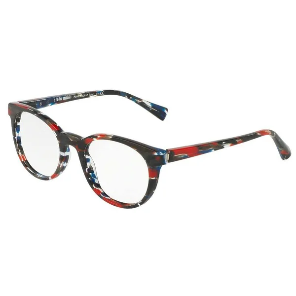 Alain Mikli A03063 Stripped Blue Red Black 002 Eyeglasses