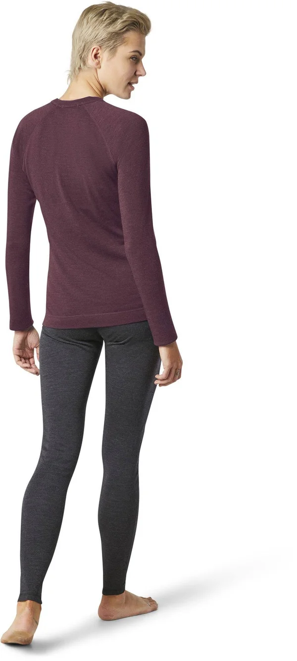 Smartwool Merino 250 Baselayer Crew - Women's Charcoal Heather, XL