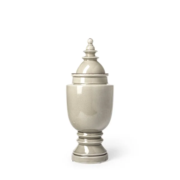Mercana Branigan I Small Gray Ceramic Urn 68569