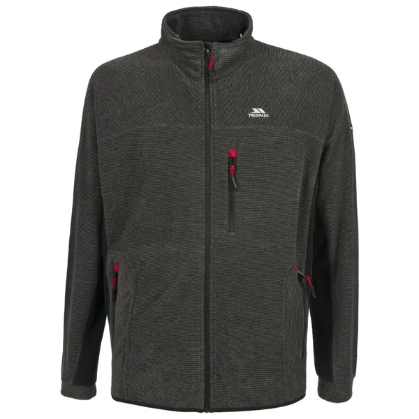 (S - Black) Trespass Mens Jynx Full Zip Fleece Jacket