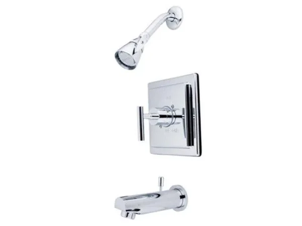 Kingston Brass KS8728CML Manhattan Widespread Kitchen Faucet with Sprayer - Satin Nickel
