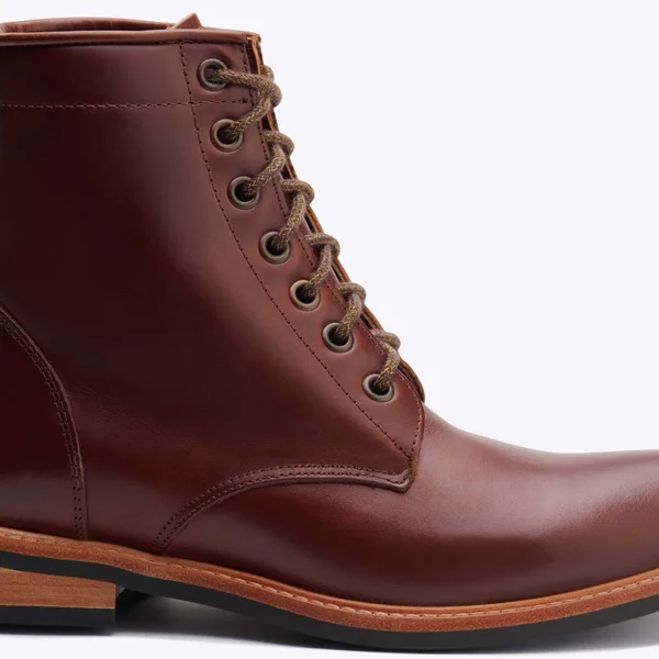 Nisolo Amalia All Weather Boot Brandy - Size 6