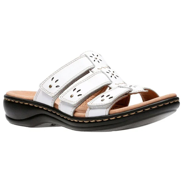 Clarks Leisa Spring Women's Sandals, Size: 6.5, White