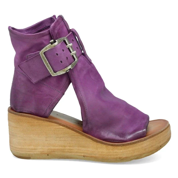 A.S.98 Naya Wedge Sandal Purple Size 42