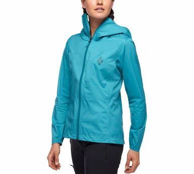 Black Diamond Fineline Stretch Rain Shell - Women's Pomegranate - Xs