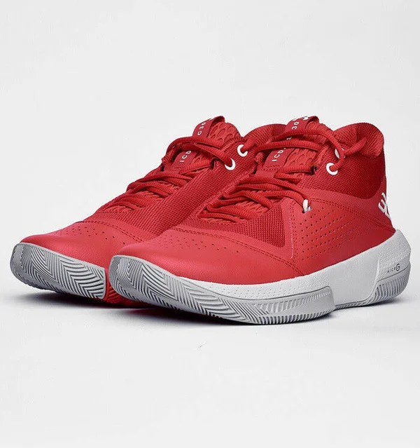 Under Armour SC 3Zero IV UA 4 Men Basketball Shoes New Red Grey 3023917-600