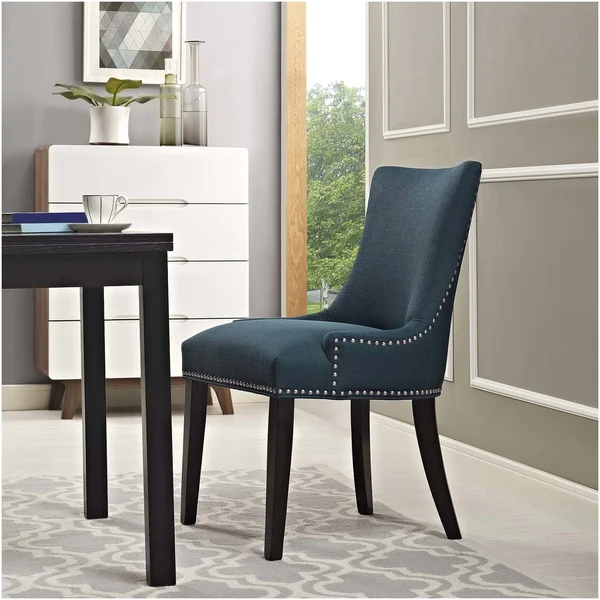 Modway Marquis Azure Fabric Dining Chair