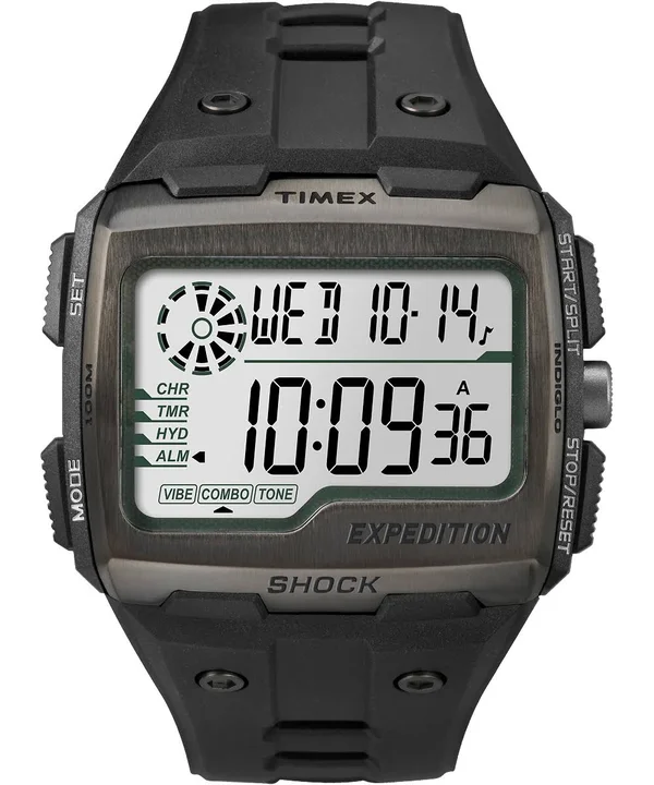 Expedition Grid Shock Watch, Men's, Size: One size, Black