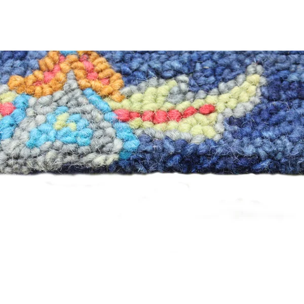Bashian Valencia AL110 Indoor Area Rug Navy