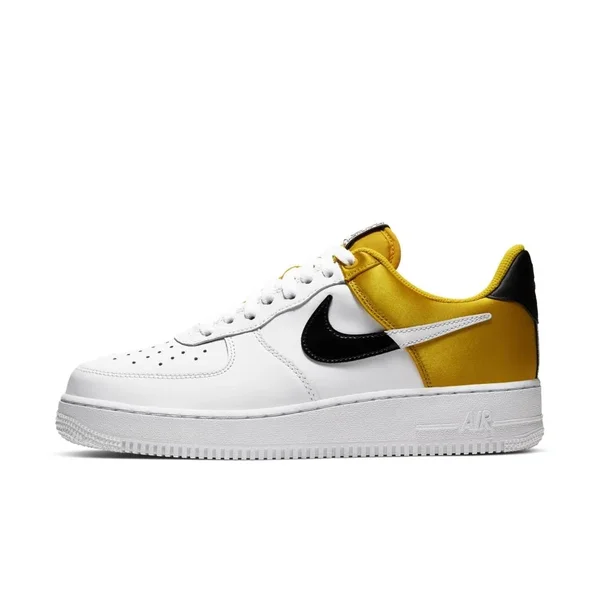 Nike Mens Air Force 1 LV8 Shoes Amarillo/Black/White Size 9.0