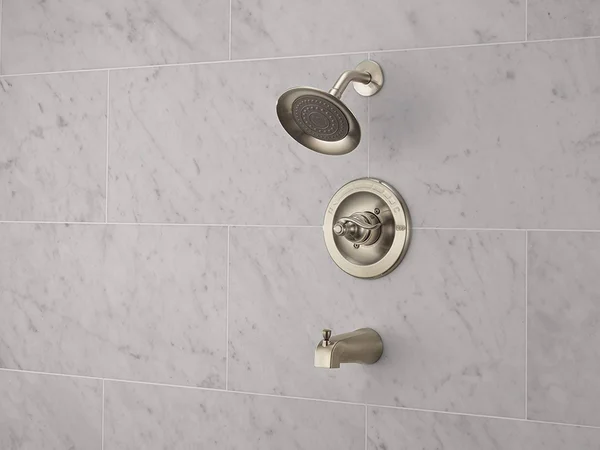 Tub and Shower Faucet Delta Faucet 144996-BN Brushed Nickel