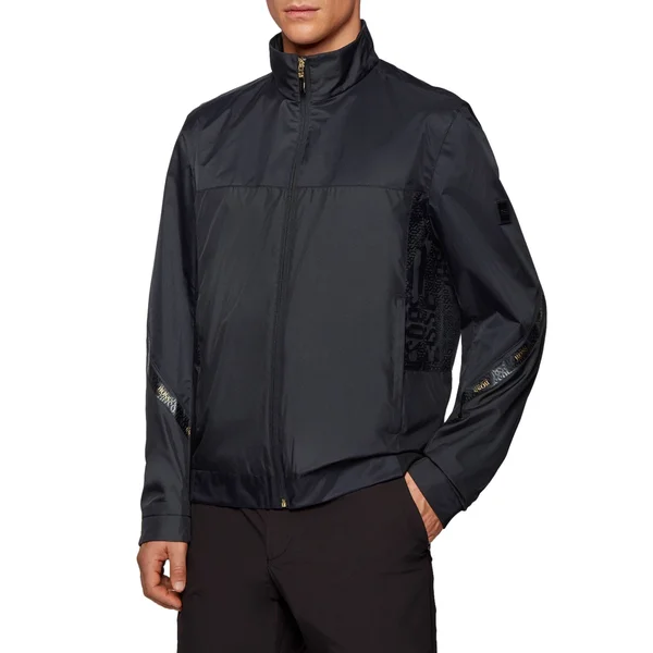 Boss Water-Repellent Recycled Men's Jacket - Black