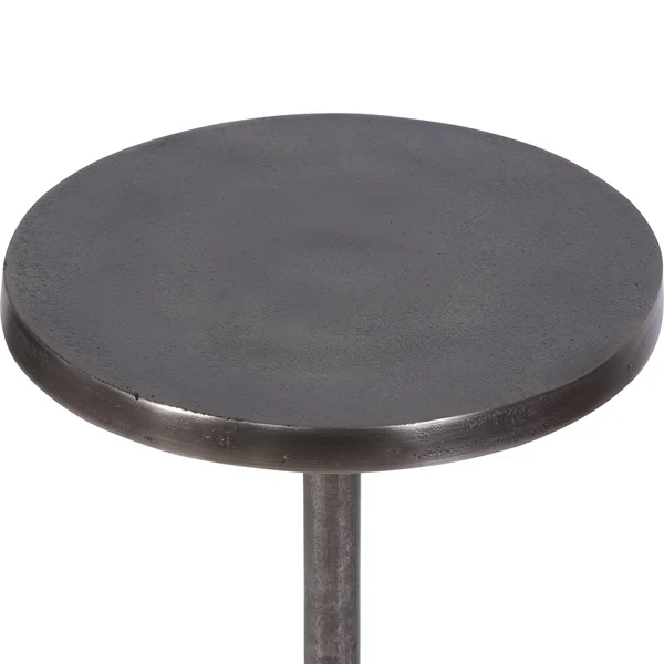 Uttermost 25062 Sanaga Drink Table Nickel