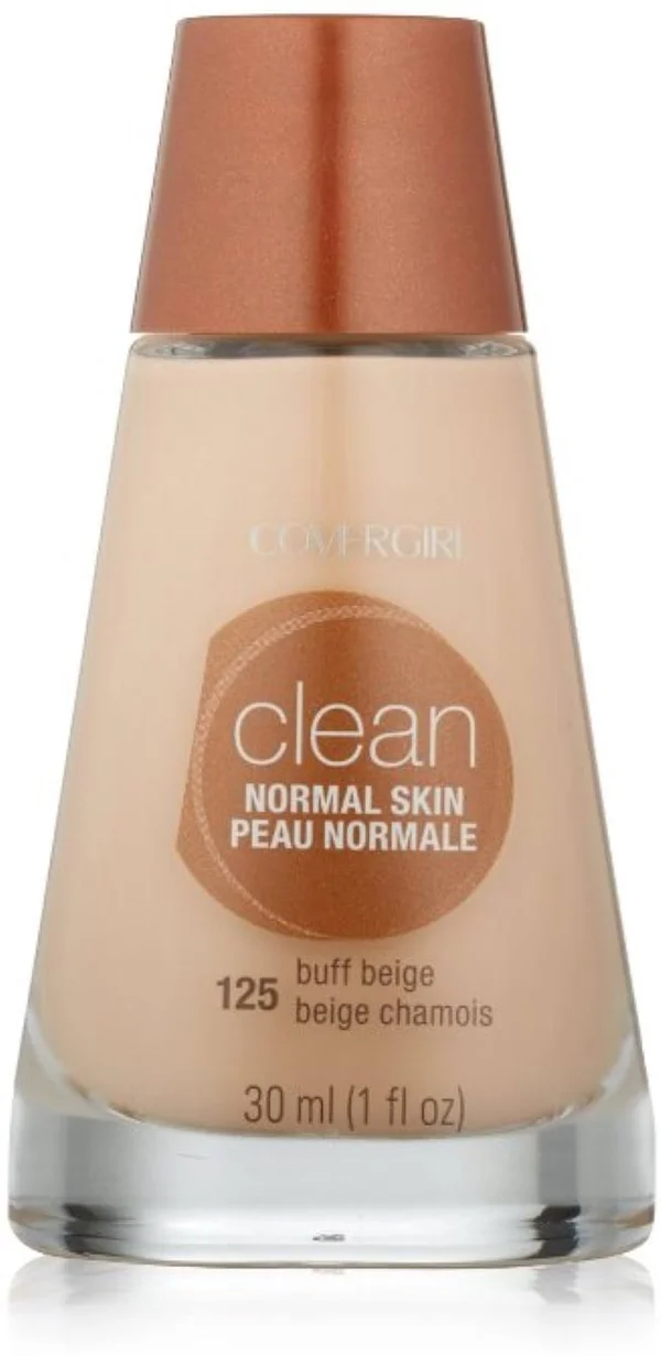 6 Pack - Covergirl Clean Liquid Makeup - Buff Beige [125] 1 oz