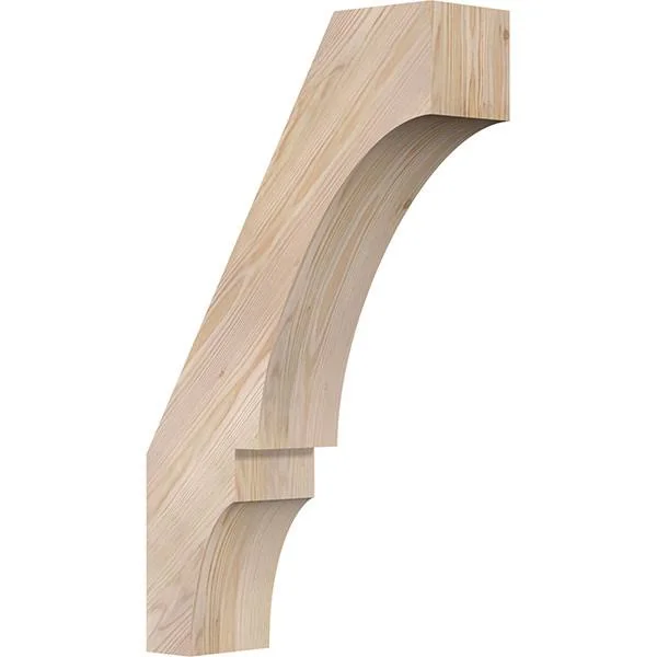Ekena Millwork 5 1/2x22W x 18x22D x 30x22H Balboa Smooth Brace - Douglas Fir