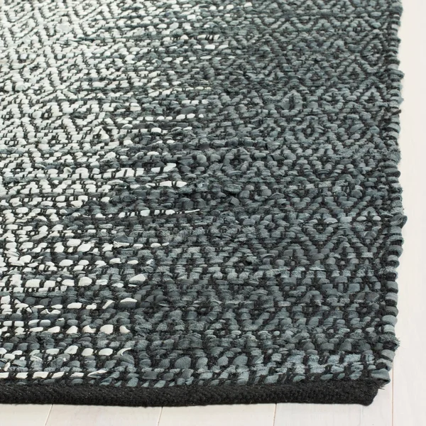 Safavieh Vintage Leather VTL101A 4&0x22 x 6&0x22 Grey - Cream Area Rug