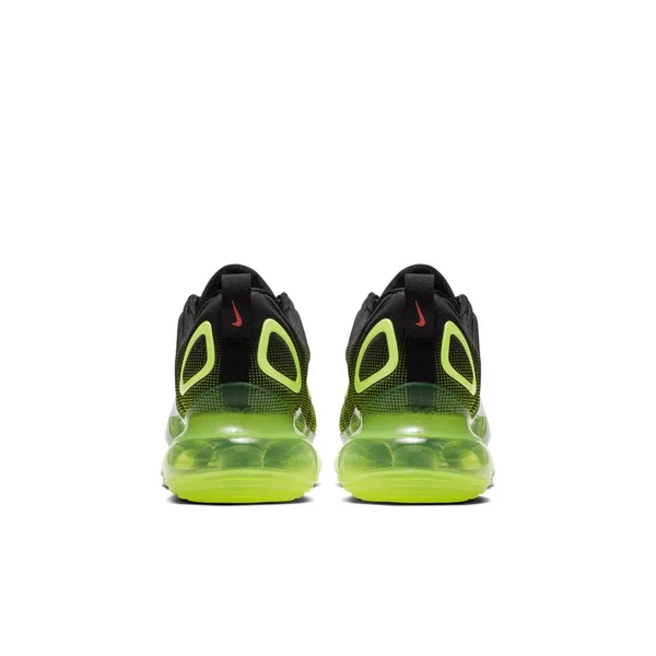 Nike Air Max 720 Little/Big Kids& Shoes in Black/Volt, Size: 7Y, AQ3196-005
