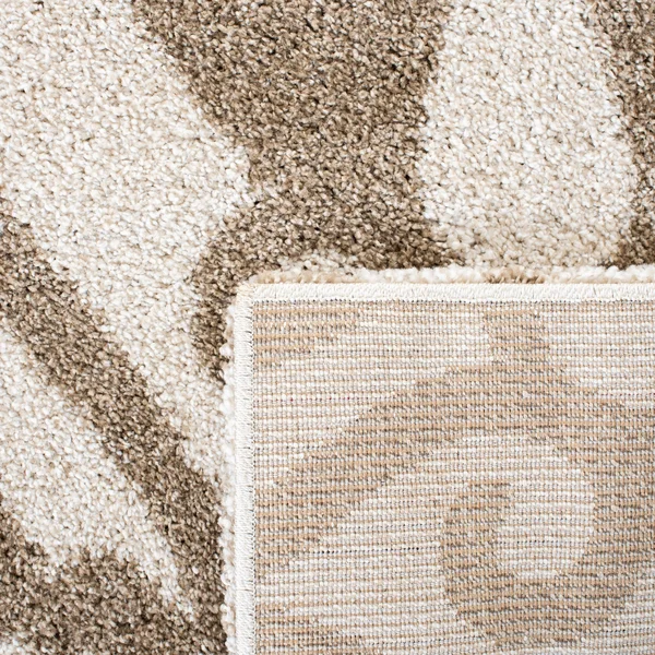 Safavieh Florida Shag Cream & Beige 5&-3x22 x 7&-6x22 Rug