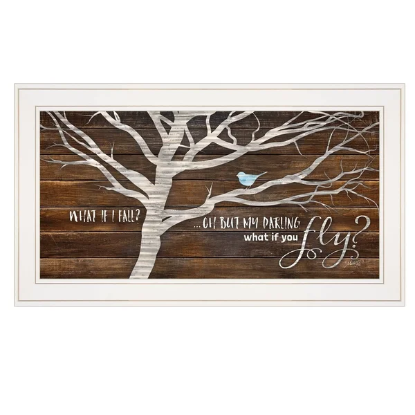 Spread Your Wings 2-Piece Vignette by Marla Rae - Black Frame