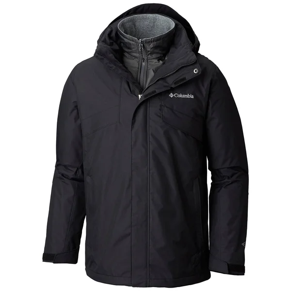 Columbia Men's Bugaboo II Fleece Interchange Jacket - L - Columbia Grey/City Grey