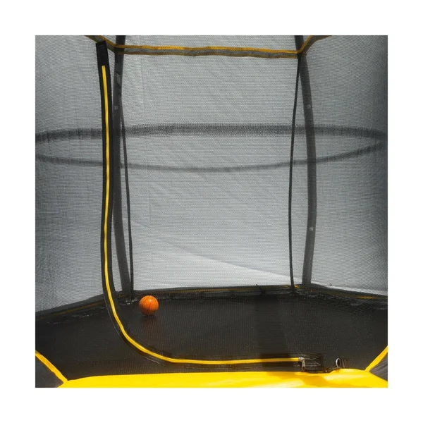 Jumpking Hexagon 7.5& Trampoline - with Toss Ball Game