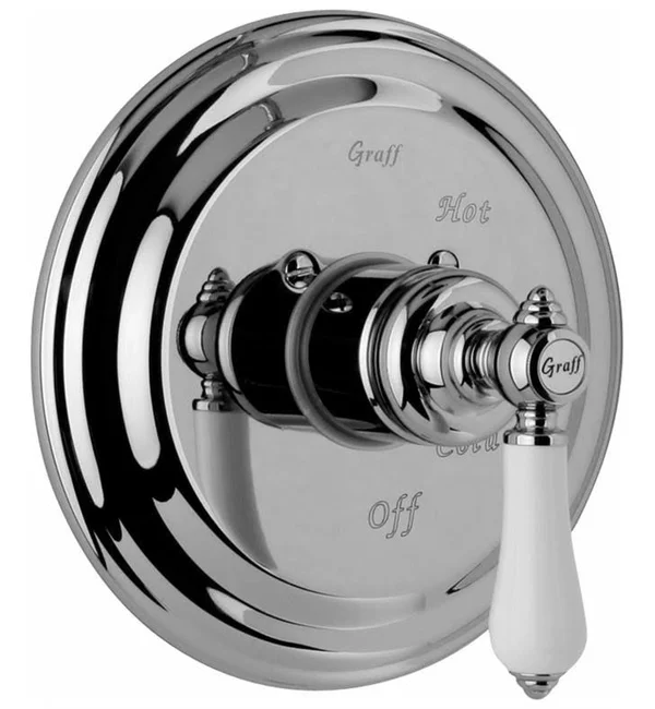 Graff - Canterbury/Nantucket Trim Plate w/Handle - G-7015-LC1S-PN-T