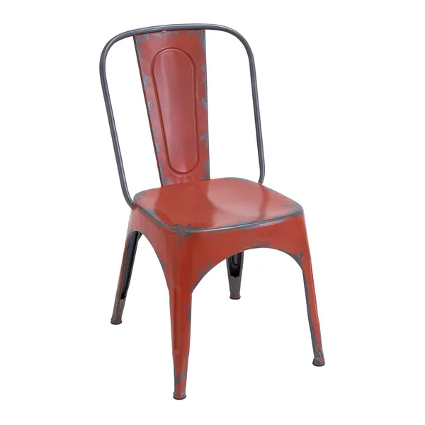 Woodland Imports 55444 Metal Red Chair