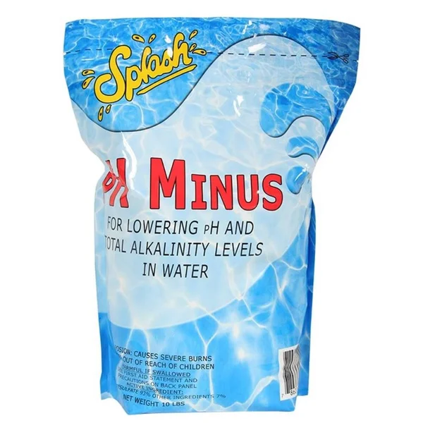 Splash OMGPHM10PCH 10 lbs Ph Minus Pouch