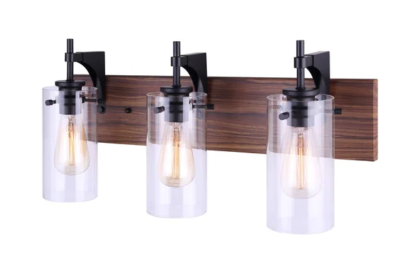 Canarm IVL710A03BKW Arlie 3 Light Vanity - Black