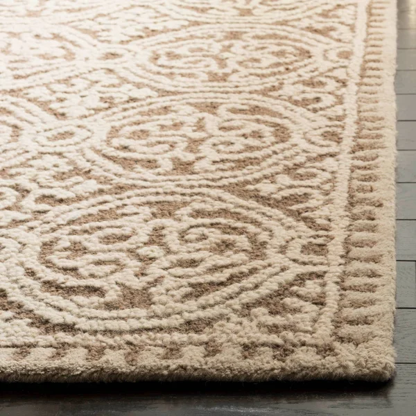 Safavieh CAM232A Cambridge Area Rug - Brown, White: 5-ft x 8-ft