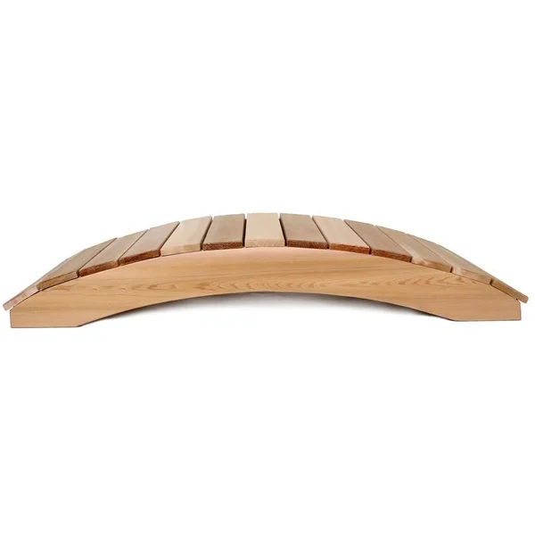 All Things Cedar 4-Foot Garden Bridge