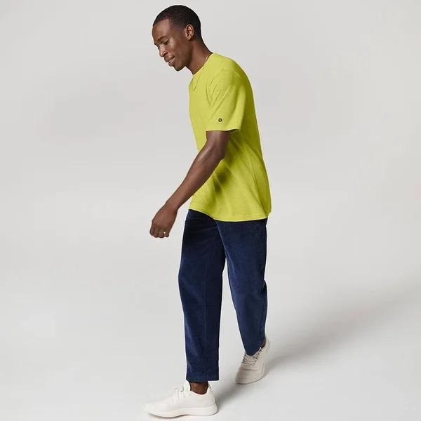 Allbirds Men's TrinoXO Tee - Yellow, Size M