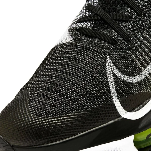 Nike Men's Air Zoom Tempo Next% Black-White-Volt - 13