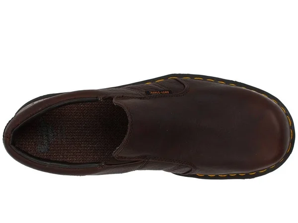 Dr.martens Men's Resistor St Brown Bark Industrial Bear Slip On