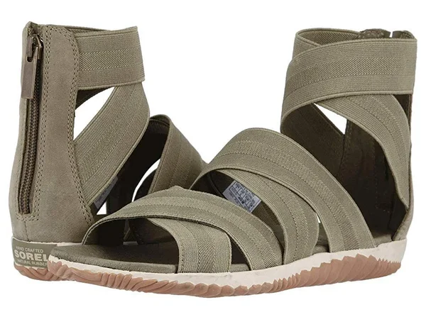 Sorel Out &n About Plus Strap Sandal - Women's Sage - 7.5