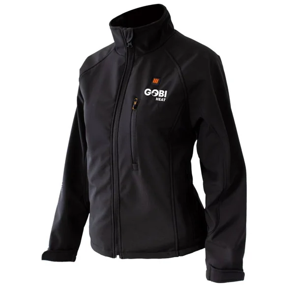 Gobi Heat WSA-ON-L Sahara 3 Zone Women's Heated Jacket (Large - Onyx)